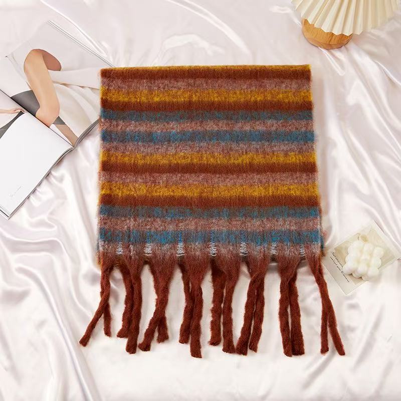 Winter Neck Scarf for Women, Soft Fabric Daily Wrap