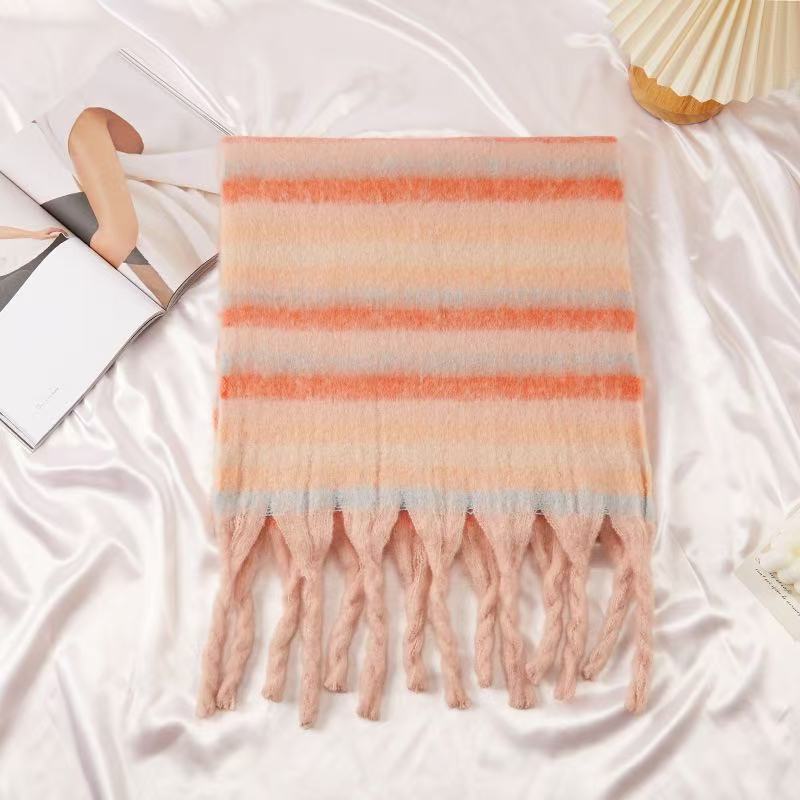 Winter Neck Scarf for Women, Soft Fabric Daily Wrap