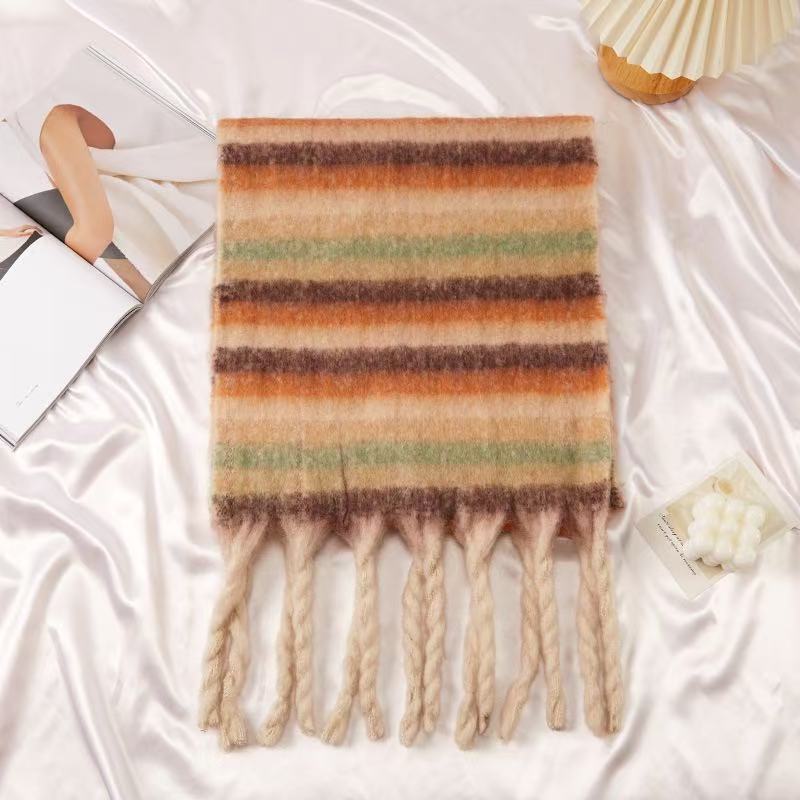 Winter Neck Scarf for Women, Soft Fabric Daily Wrap